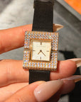 OF SUPER MODELS AND HEELS YOU WEAR FROM CAR TO CURB WHILE THEY TRY TO GET A GOOD LOOK AT YOU THROUGH A CAMERA LENS // 1990's VAN CLEEF DIAMOND WATCH