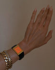THE COPPER HAZE OF THE SETTING SUN MADE EVERYTHING GLOW ETHEREAL AND WONDROUS // DREAMY 1977 ORANGE FACE CELLINI ROLEX