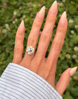 EVERY TIME I'M AROUND YOU THE SUN SEEMS TO SHINE // 6.73ct OLD MINE CUT DIAMOND ENGAGEMENT RING