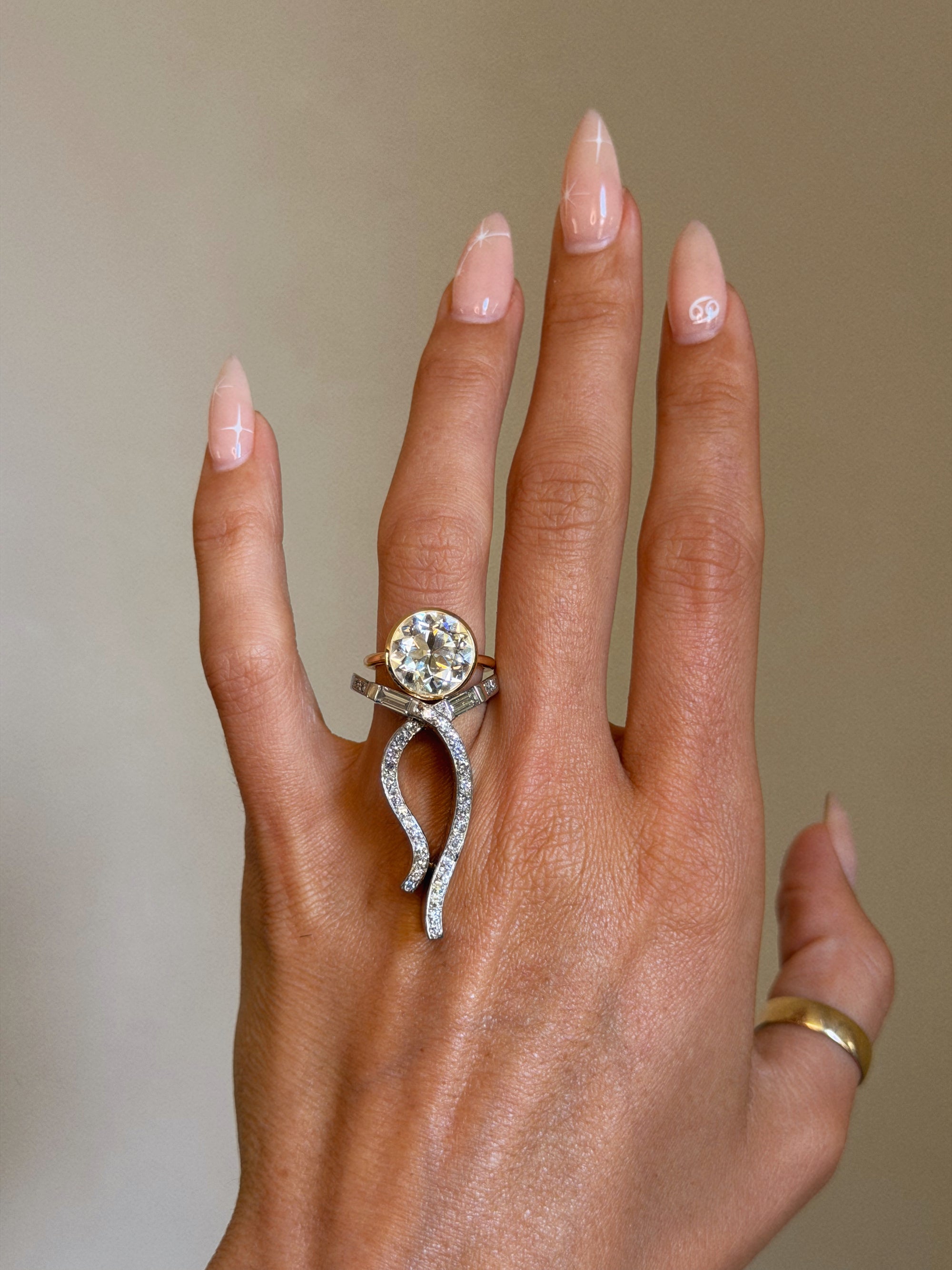 WOMAN, I JUST WANT TO WRAP YOU UP WITH A BOW // WILD RIBBON STACKING NESTING RING