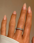HONEY, EVERY STEP COUNTS // VINTAGE MID CENTURY DIAMOND BAND