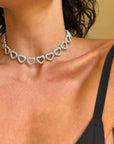10 THINGS I HATE ABOUT YOU DO NOT INCLUDE 10CTS OF DIAMONDS // Y2K DIAMOND HEART CHOKER NECKLACE
