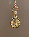 OF ICARUS AND CRAVING THE FEELING OF YOUR SKIN KISSING THE SUN // STUNNING 7.10CT OLD EUROPEAN CUT DIAMOND PENDANT