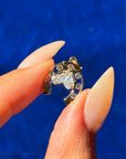 SOME CALL IT LUCKY BUT I THINK IT HAS TO DO WITH A WILL UNBROKEN // DIAMOND HORSE HEAD AND LUCKY SEVEN HORSESHOE PENDANT
