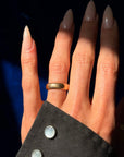 YOU ALWAYS KNOW JUST WHERE THE SUN SPOT IS // VINTAGE WARM GOLD BAND