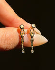 I WAS SOLD THE IDEA THAT BEING SKINNY MADE ME MORE DESIRABLE // STRONG WOMAN FIGURAL EARRINGS WITH DIAMONDS