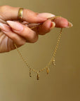 LET ME SPELL OUT ALL THE WAYS IN WHICH I LOVE YOU // LOVE BRACELET/ANKLET