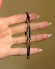 MAY YOUR ROADS BE LONG AND LUCKY // VICTORIAN SOUVENIR ELEPHANT HAIR BRACELET