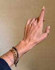 MAY YOUR ROADS BE LONG AND LUCKY // VICTORIAN SOUVENIR ELEPHANT HAIR BRACELET