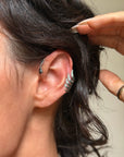 OF BLACK SWANS AND MIDNIGHT WATERS // LALIQUE DIAMOND EARRINGS