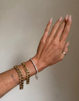 WE CALLED IT THE SPARKLY RIVER AND THERE WAS MAGIC, THERE // 6CT DIAMOND TENNIS BRACELET