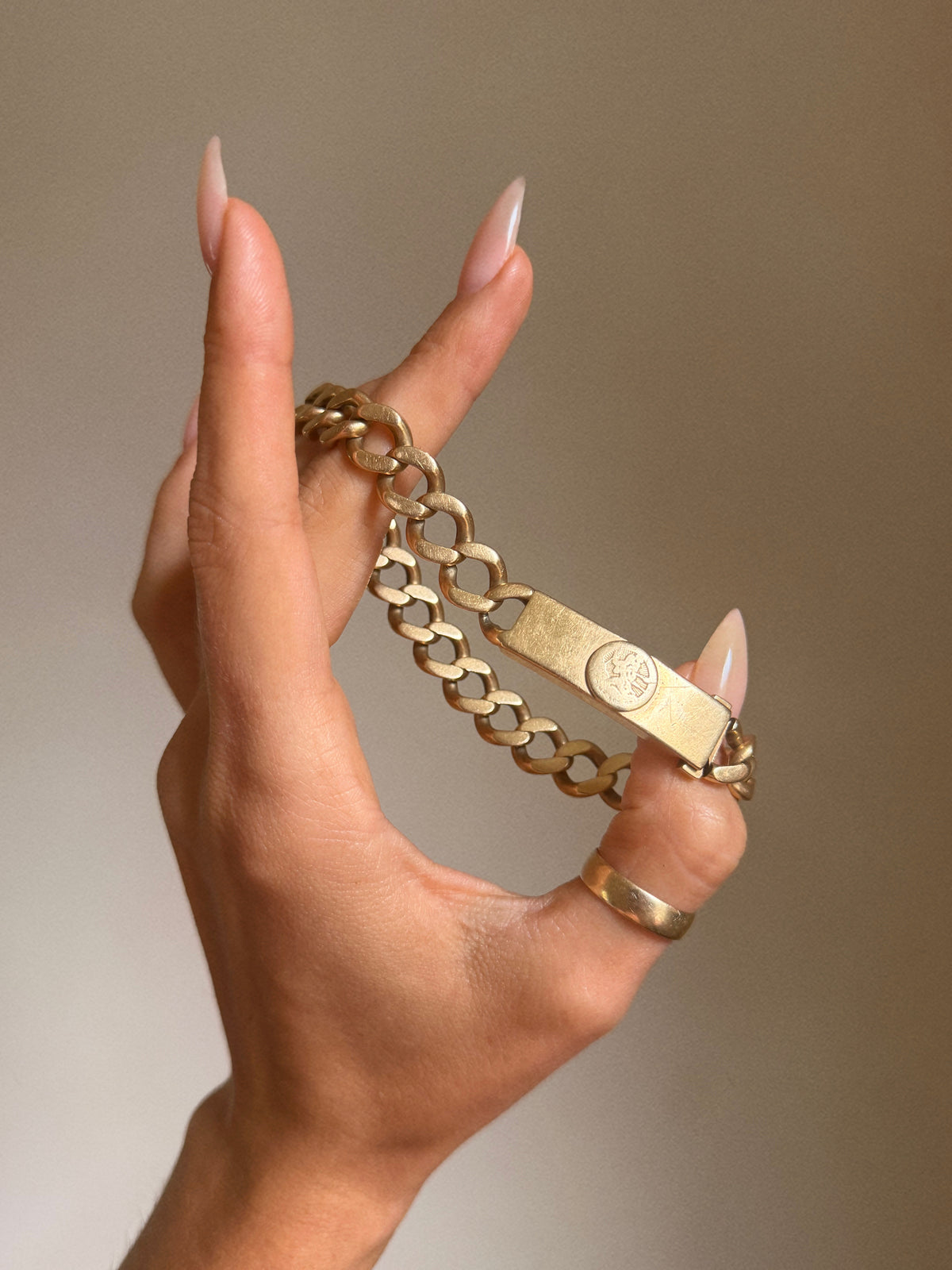 ROBERT AITKEN WAS A MAN CHERISHED // VINTAGE CARTIER CURB LINK BRACELET
