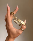 ROBERT AITKEN WAS A MAN CHERISHED // VINTAGE CARTIER CURB LINK BRACELET