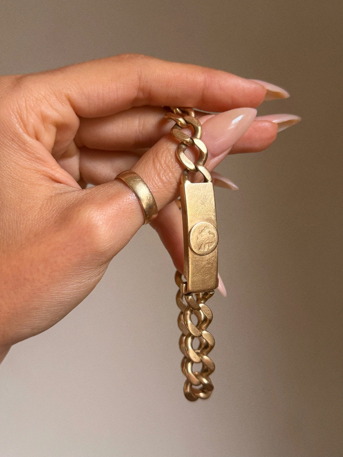 ROBERT AITKEN WAS A MAN CHERISHED // VINTAGE CARTIER CURB LINK BRACELET