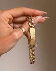 ROBERT AITKEN WAS A MAN CHERISHED // VINTAGE CARTIER CURB LINK BRACELET