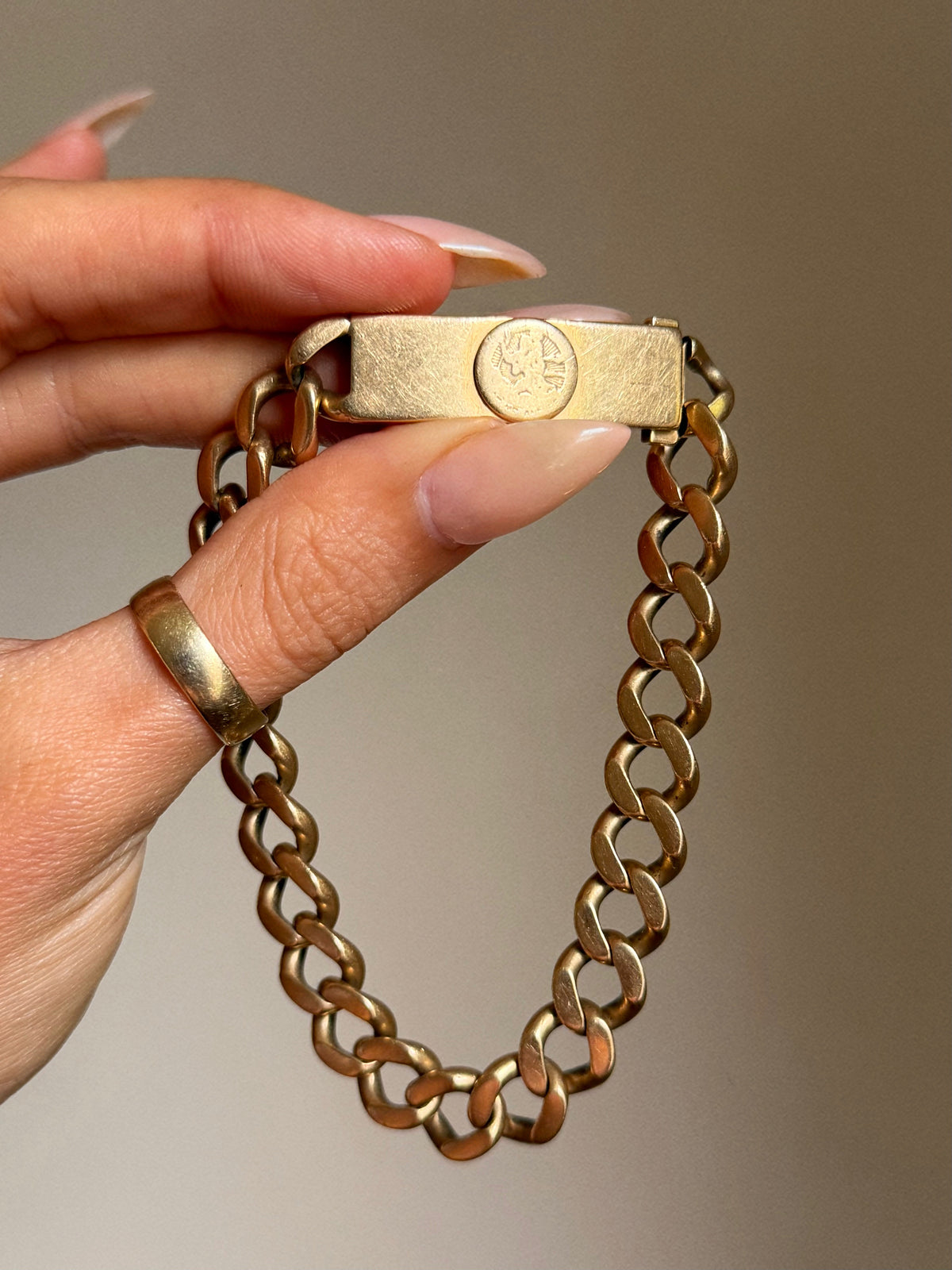 ROBERT AITKEN WAS A MAN CHERISHED // VINTAGE CARTIER CURB LINK BRACELET