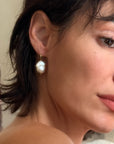 LET ME HOLD YOU IN MY MOUTH AND LET YOU DISSOLVE LIKE ANCIENT KINGDOMS // BAROQUE PEARL EARRINGS