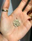 I'VE HAD GOODLUCK STAMPED ON MY HEART SINCE BIRTH // LUCKY HORSE SHOE PENDANT