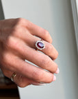 Antique Unheated Ruby Ring