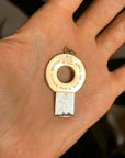 DINE WITH ME, LET US SHARE A CIGARETTE BEFORE THE WORLD ENDS // 1914 CIGAR CUTTER DINNER TOKEN