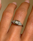 OOH LA LA, UNE PETITE MONTAGNE // FRENCH ART DECO DIAMOND RING