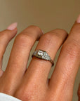 OOH LA LA, UNE PETITE MONTAGNE // FRENCH ART DECO DIAMOND RING