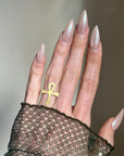 THE VINTAGE ANKH RING