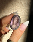 THE LAVENDER LADY AMETHYST CAMEO RING