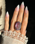 THE LAVENDER LADY AMETHYST CAMEO RING