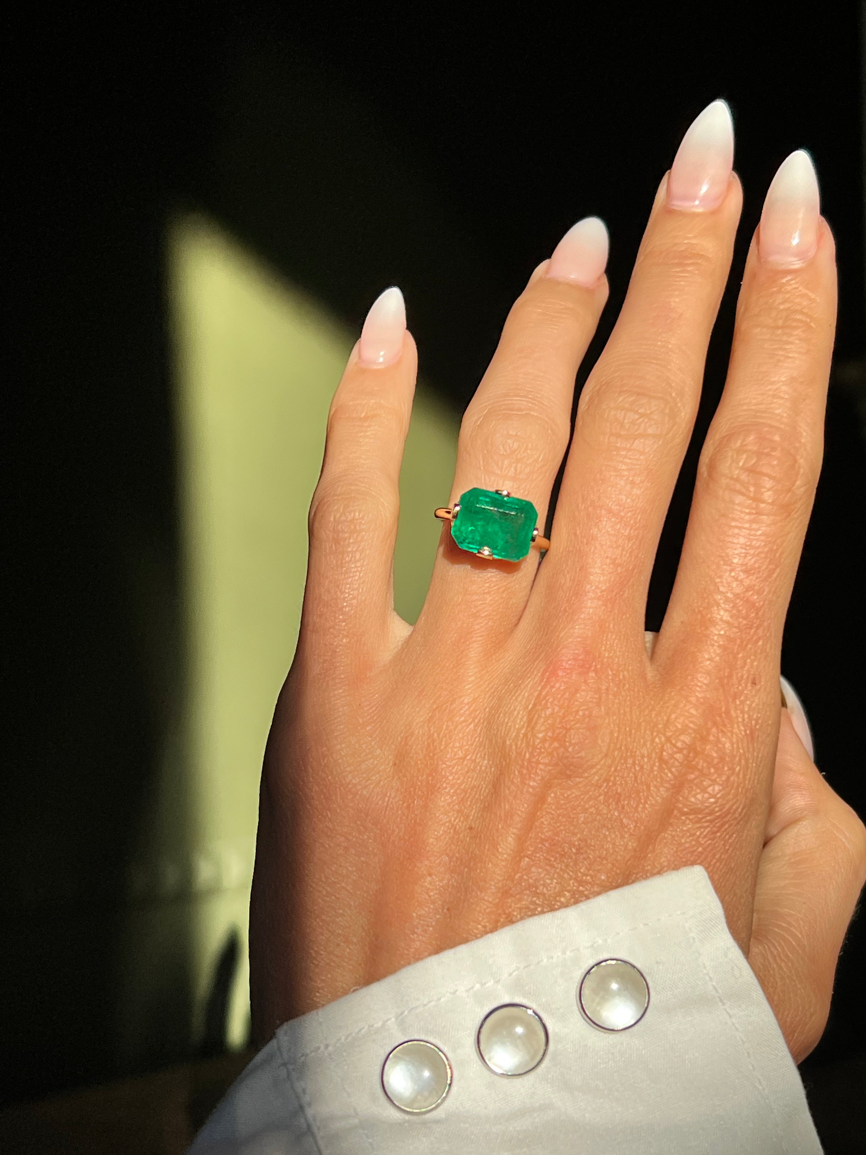 The Wicked Emerald Ring