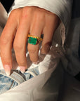 The Wicked Emerald Ring