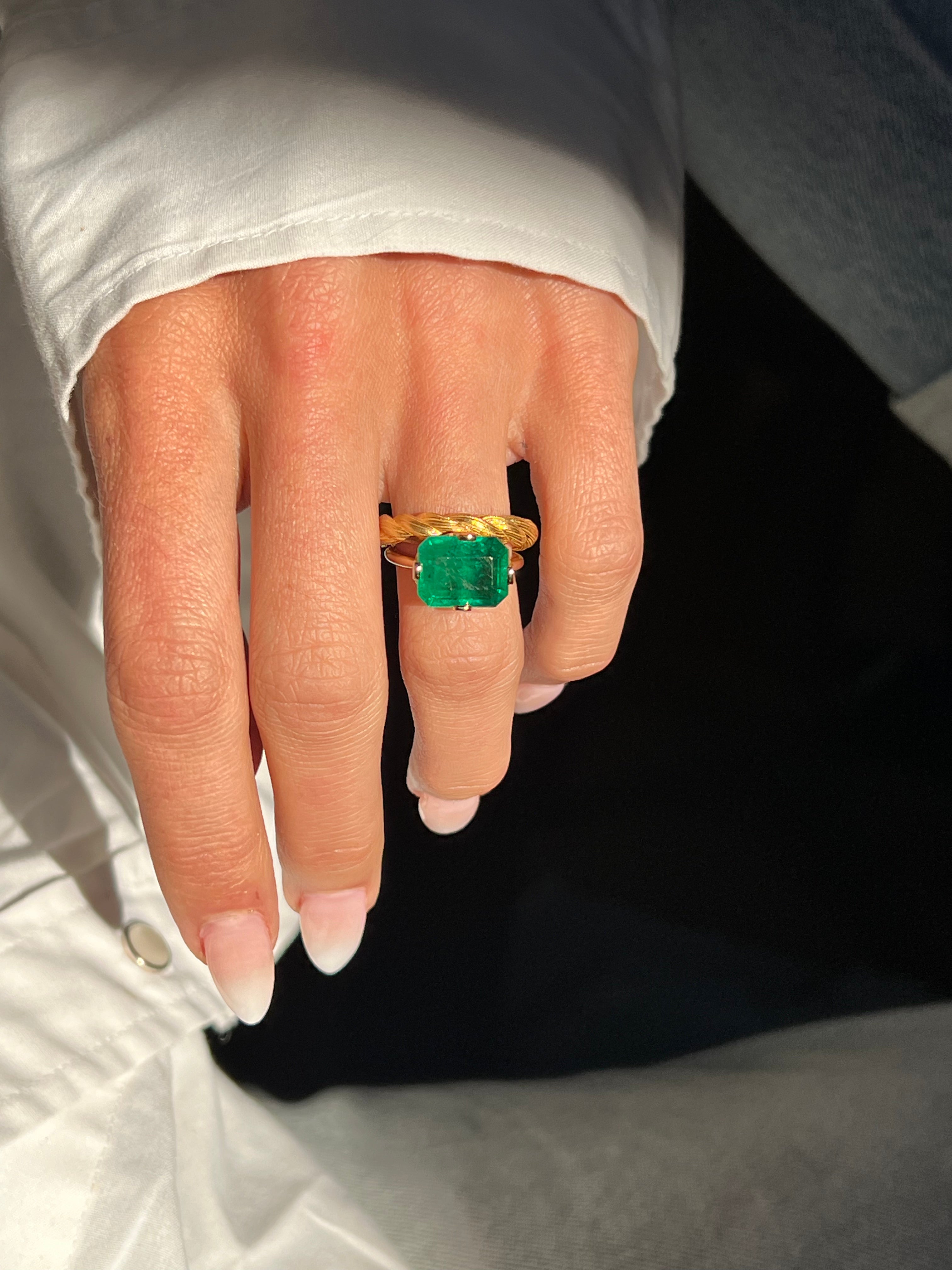 The Wicked Emerald Ring