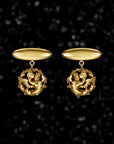 THE ART NOUVEAU CUFF LINK EARRINGS