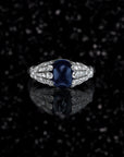 THE BELLE EPOQUE SAPPHIRE RING