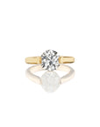 OF THE FIRST RAYS OF DAYLIGHT BREAKING ACROSS THE HORIZON // 1.96ct OLD EURO ENGAGEMENT RING
