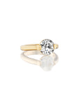 OF THE FIRST RAYS OF DAYLIGHT BREAKING ACROSS THE HORIZON // 1.96ct OLD EURO ENGAGEMENT RING
