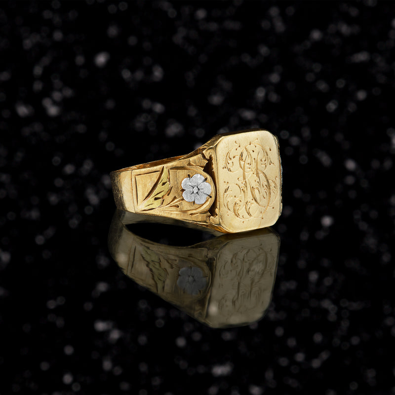 The Scrolling B Signet