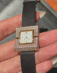 OF SUPER MODELS AND HEELS YOU WEAR FROM CAR TO CURB WHILE THEY TRY TO GET A GOOD LOOK AT YOU THROUGH A CAMERA LENS // 1990's VAN CLEEF DIAMOND WATCH
