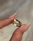 DESPITE IT ALL, I KEEP MY HEART WIDE OPEN // VINTAGE ELSA PERETTI FRO TIFFANY GOLD HEART RING