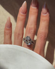OF STAR CROSSED LOVERS AND THE WAY I NEED YOU // BEAUTIFUL VICTORIAN OLD MINE CUT DIAMOND BYPASS TOI ET MOI ENGAGEMENT RING