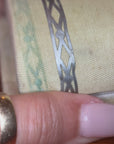 AND SOME THINGS, THEY JUST BECOME INDESCRIBABLE IN THE EMOTIONS EVOKED // RARE VICTORIAN ROSE CUT DIAMOND SERPENT BANGLE