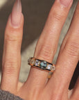MY MOOD SHIFTS OFTEN, THIS IS TRUE BUT I WILL HAVE NO SHAME OF MY FEELINGS // ALEXANDRITE AND OLD MINE DIAMOND BAND