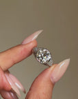J.E. CALDWELL WAS ONE HELL OF A ROMANTIC // ANTIQUE SIGNED ENGAGEMENT RING