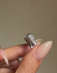 J.E. CALDWELL WAS ONE HELL OF A ROMANTIC // ANTIQUE SIGNED ENGAGEMENT RING