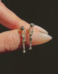I WAS SOLD THE IDEA THAT BEING SKINNY MADE ME MORE DESIRABLE // STRONG WOMAN FIGURAL EARRINGS WITH DIAMONDS
