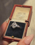 IT WAS PURE AND LOVELY AND ROMANTIC AND NOTHING ELSE IN THE WORLD MATTERED // ORIGINAL ART DECO TIFFANY & CO PLATINUM DIAMOND ENGAGEMENT RING