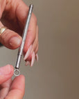 A TOAST, DARLING, A TOAST TO YOU AND TO ME // ART DECO STERLING SILVER CHAMPAGNE SWIZZLER