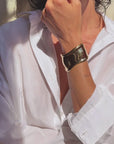 ELSA PERETTI HAD A BONE TO PICK // ELSA PERETTI SMALL BONE CUFF IN SZ MEDIUM WITH BOX