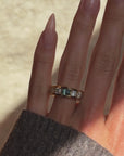MY MOOD SHIFTS OFTEN, THIS IS TRUE BUT I WILL HAVE NO SHAME OF MY FEELINGS // ALEXANDRITE AND OLD MINE DIAMOND BAND