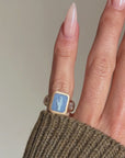 I AM OFTEN IN MY OWN WAY AND THEN I REALIZE ALL I HAVE TO DO IS REACH FOR WHAT I WANT // BANDED AGATE CAMEO SIGNET RING